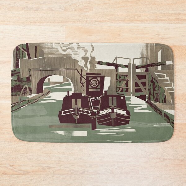 Item preview, Narrowboats abstract 1  designed and sold by designbywhacky.