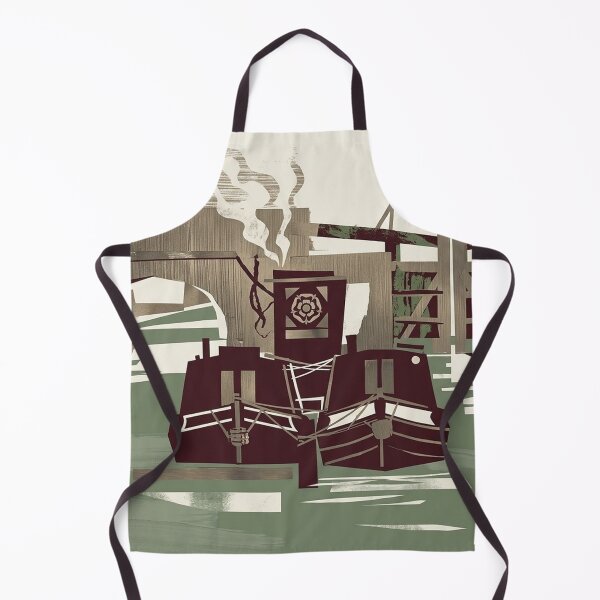 Item preview, Narrowboats abstract 1  designed and sold by designbywhacky.