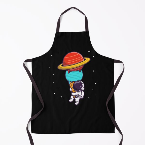 Item preview, Cute Astronaut Hanging on Planet Ice Cream Cone designed and sold by Gromiber.