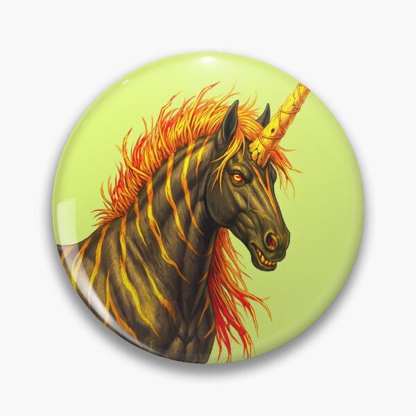 Item preview, Fantasy horse born of fire, a unicorn tale designed and sold by LoneAngel.