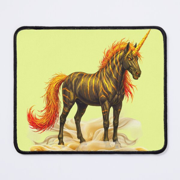 Item preview, Fantasy horse born of fire, a unicorn tale designed and sold by LoneAngel.