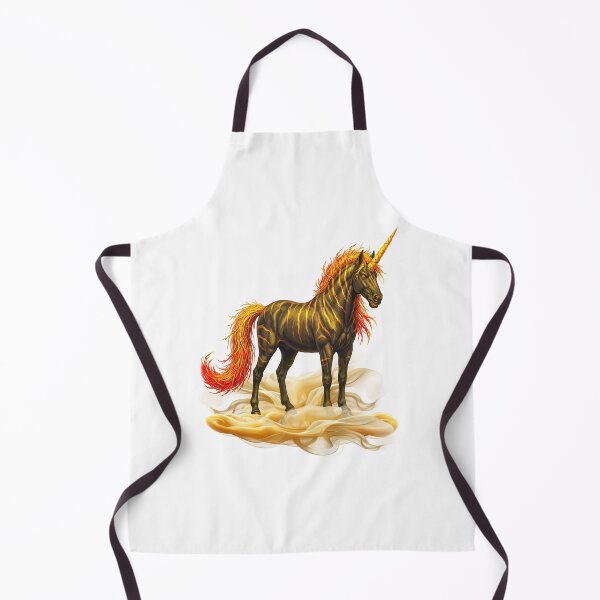 Item preview, Fantasy horse born of fire, a unicorn tale designed and sold by LoneAngel.