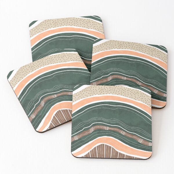 Item preview, Abstract mountainous strokes designed and sold by mmartabc.