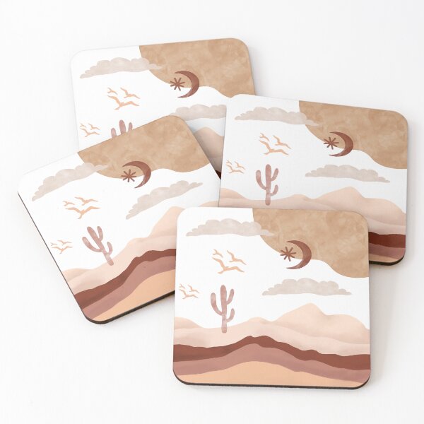 Item preview, Modern desert landscape I designed and sold by mmartabc.