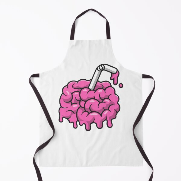 Item preview, Pink Brain Juice with Straw Creative Concept designed and sold by Gromiber.