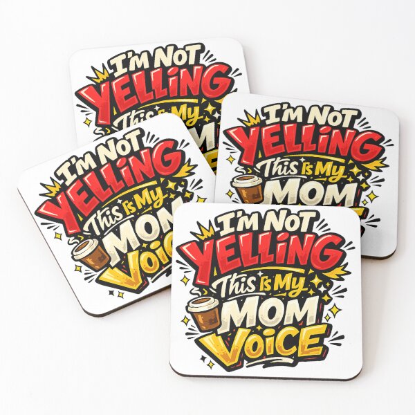 Item preview, I'm Not Yelling This Is My Mom Voice | Funny Mother's Day Gift designed and sold by MartBook.