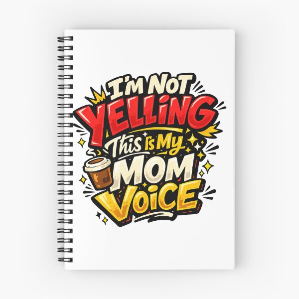 Item preview, I'm Not Yelling This Is My Mom Voice | Funny Mother's Day Gift designed and sold by MartBook.