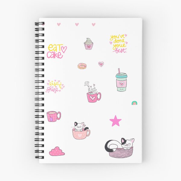 Item preview, Cute Journal stickers Coffee Cake Cats designed and sold by Revlie1.