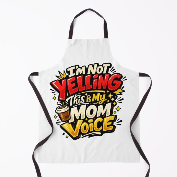 Item preview, I'm Not Yelling This Is My Mom Voice | Funny Mother's Day Gift designed and sold by MartBook.