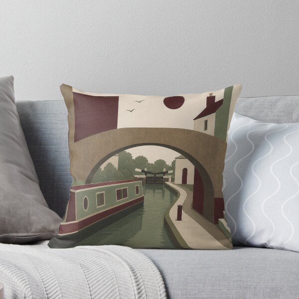 Item preview, Narrowboats abstract 2  designed and sold by designbywhacky.
