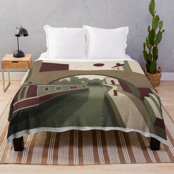 Item preview, Narrowboats abstract 2  designed and sold by designbywhacky.