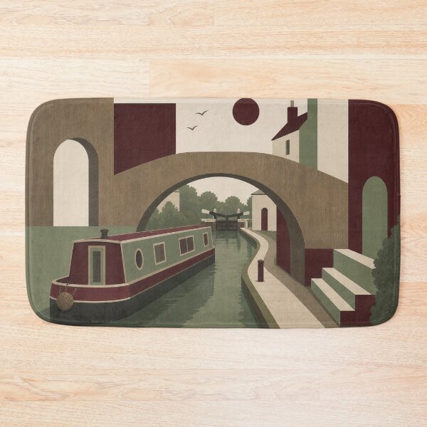 Item preview, Narrowboats abstract 2  designed and sold by designbywhacky.