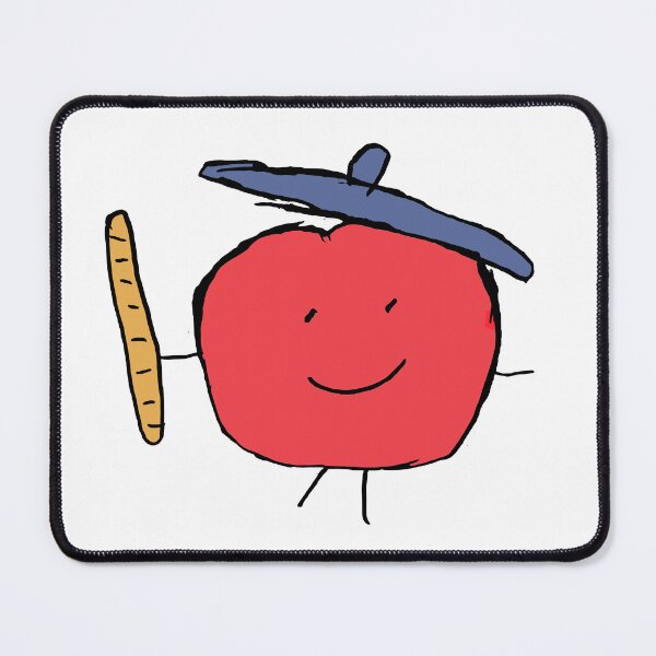 Item preview, French apple designed and sold by Nice Little Drawings.