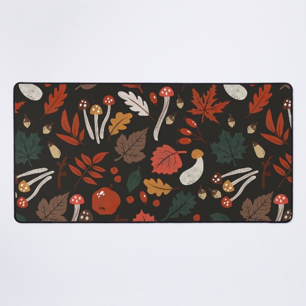 Item preview, Dark autumnal mushrooms designed and sold by mmartabc.