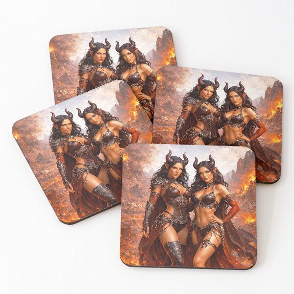Item preview, Infernal Demon Queen Duo in Volcanic Realm designed and sold by thor81pl.