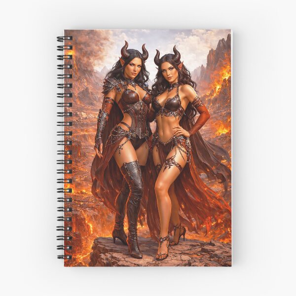 Item preview, Infernal Demon Queen Duo in Volcanic Realm designed and sold by thor81pl.