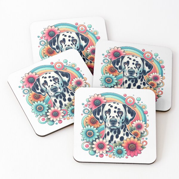 Item preview, Blooming Dalmatian designed and sold by Fernhaven.