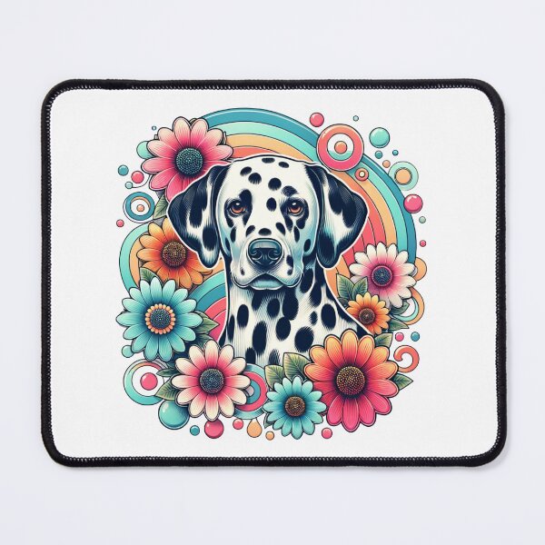 Item preview, Blooming Dalmatian designed and sold by Fernhaven.
