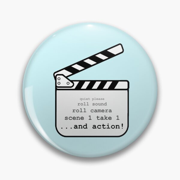 Item preview, and action clapperboard designed and sold by Cinemaddict.