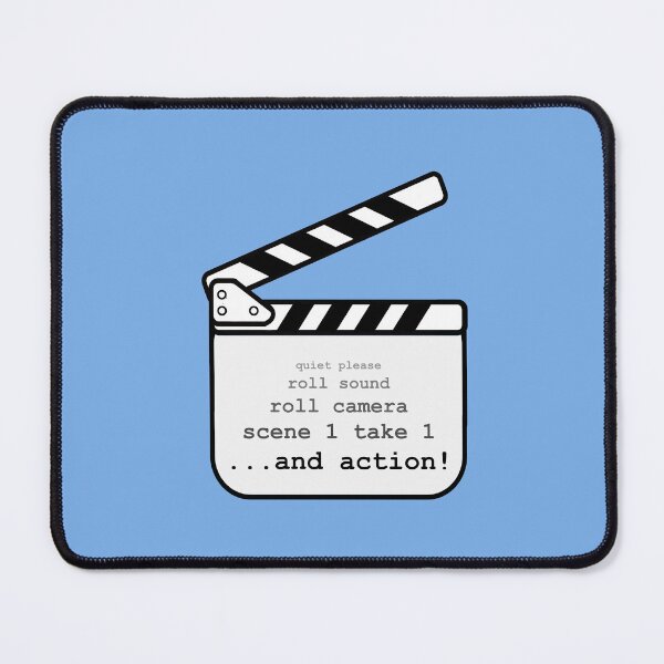 Item preview, and action clapperboard designed and sold by Cinemaddict.