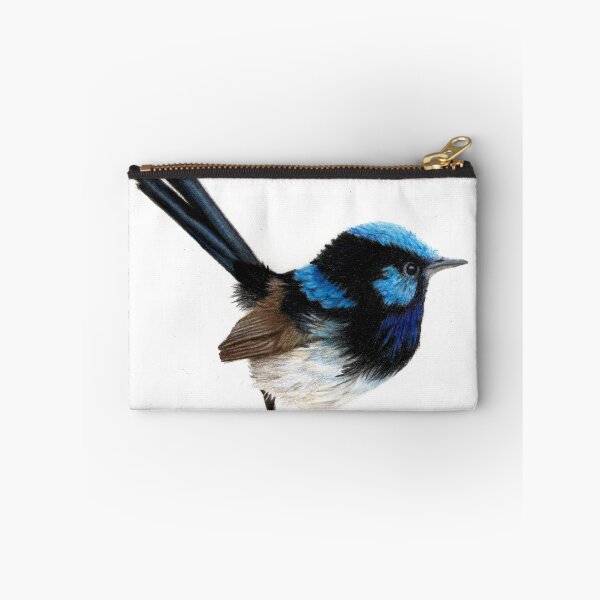 Item preview, Superb Blue Wren - coloured pencil designed and sold by AussiAllison.