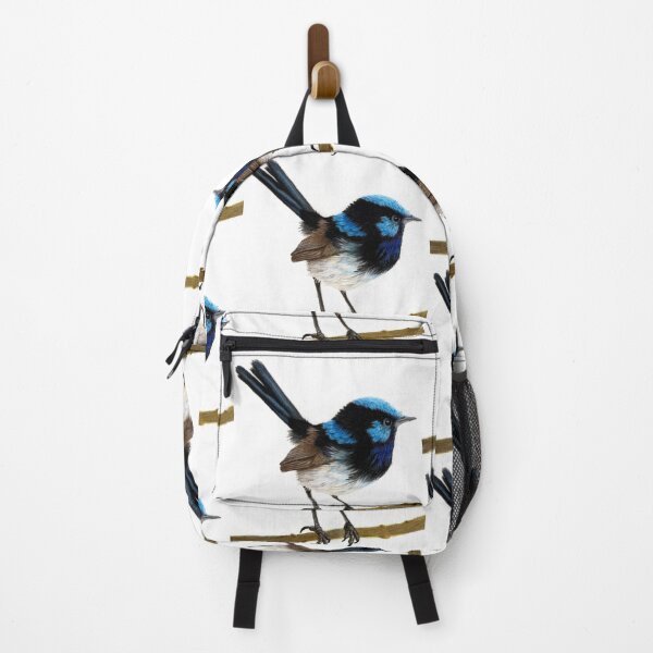 Item preview, Superb Blue Wren - coloured pencil designed and sold by AussiAllison.