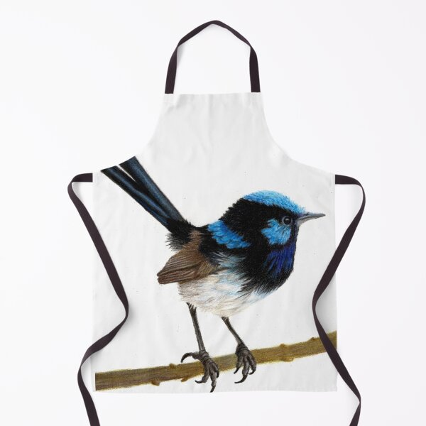 Item preview, Superb Blue Wren - coloured pencil designed and sold by AussiAllison.