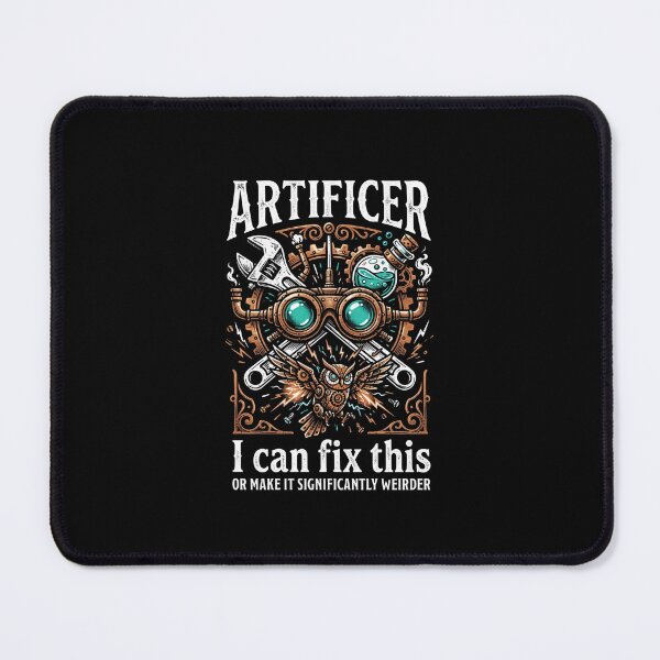 Item preview, Artificer I Can Fix This Or Make It Significantly Weirder designed and sold by Fenay Designs.