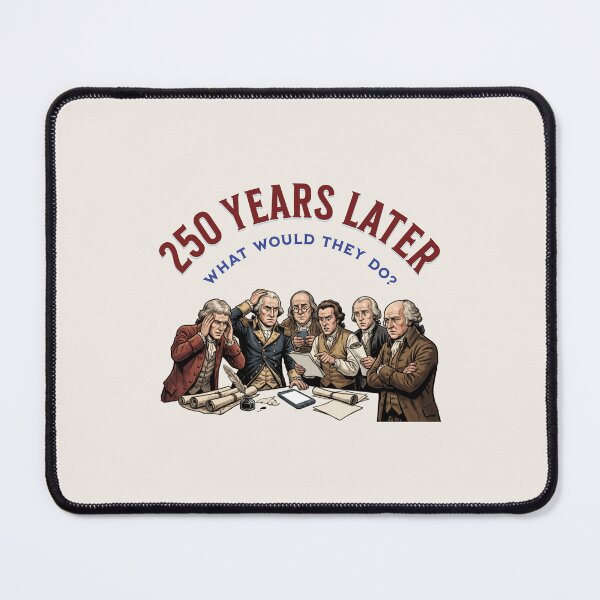 Item preview, 250 Years Later Founding Fathers Ponder USA designed and sold by AntiqueImages.