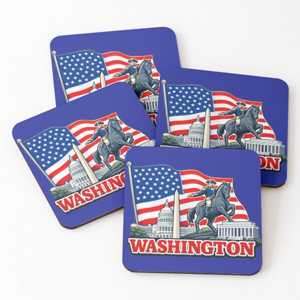 Item preview, Washington DC Patriotic American Insignia | America patriotism designed and sold by Based History.