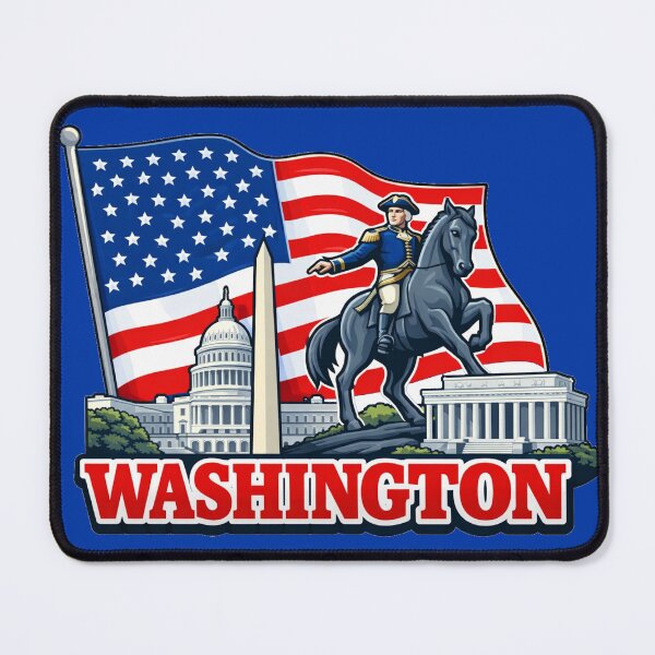Item preview, Washington DC Patriotic American Insignia | America patriotism designed and sold by Based History.