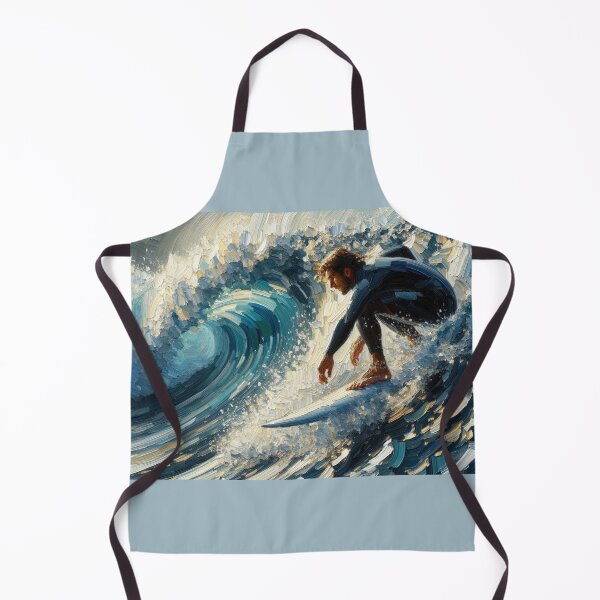 Item preview, Surfer Riding a wave Surfing Watersports gift  designed and sold by ArtUnova.