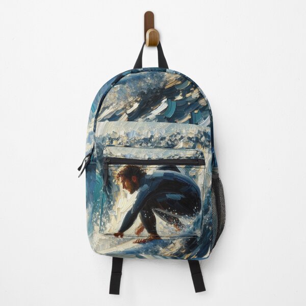Item preview, Surfer Riding a wave Surfing Watersports gift designed and sold by ArtUnova.