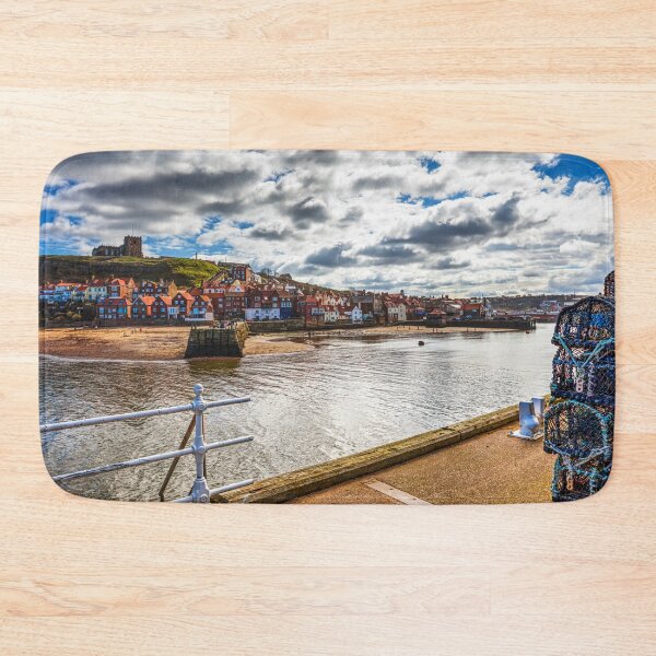 Item preview, Whitby Harbour with Abbey on the Hill designed and sold by Paul Thompson Photography.
