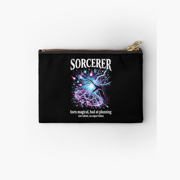 Item preview, Sorcerer Born Magical Bad At Planning Raw Talent No Supervision designed and sold by Fenay Designs.
