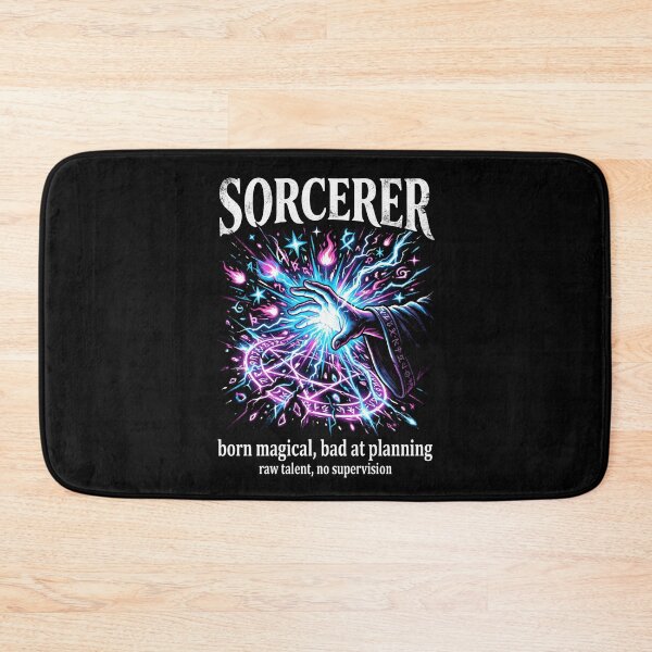 Item preview, Sorcerer Born Magical Bad At Planning Raw Talent No Supervision designed and sold by Fenay Designs.