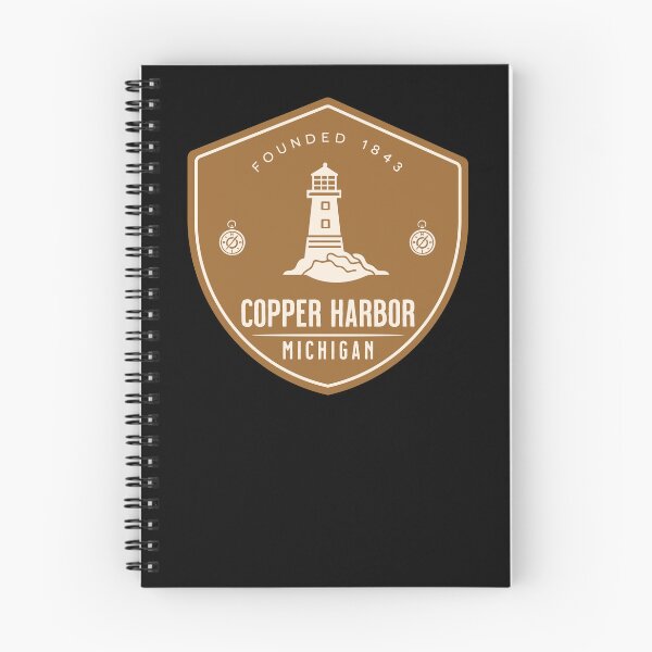 Item preview, Copper Harbor Michigan Lighthouse Badge designed and sold by American Travels.