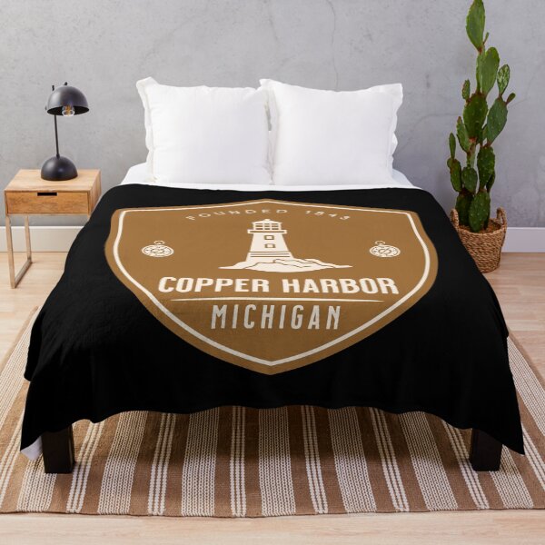 Item preview, Copper Harbor Michigan Lighthouse Badge designed and sold by American Travels.