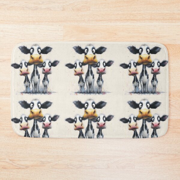 Item preview, CoW PRiNT, ANiMaL PRiNT ' The Milky Cows ' BY SHiRLeY MacARTHuR designed and sold by Shirley MacArthur Art.