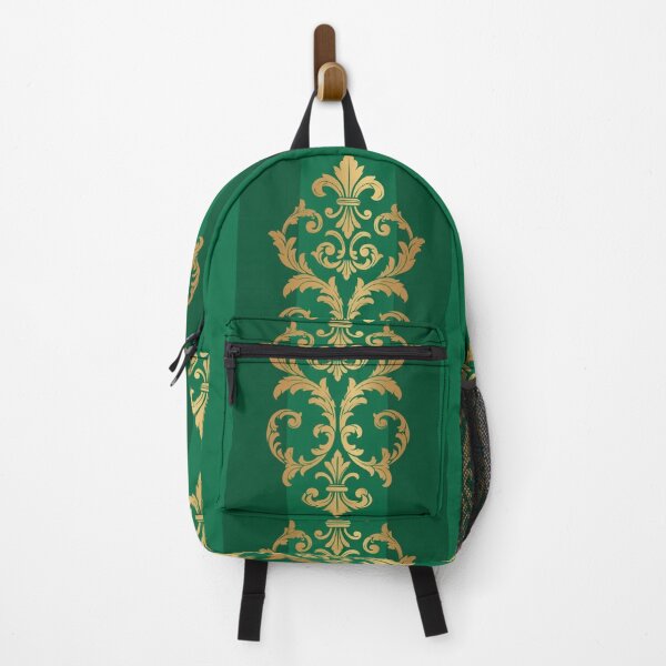 Item preview, Striped Green & Gold Baroque designed and sold by DesignsByPrnces.