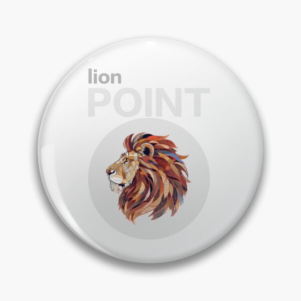 Item preview, lion POINT designed and sold by thatPOINT.