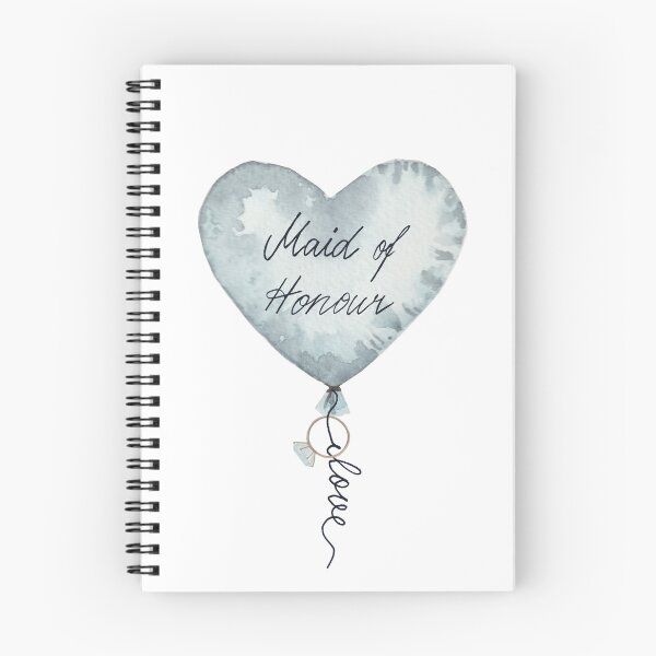 Item preview, Maid of Honour Baloon illustration designed and sold by LLilyArt.