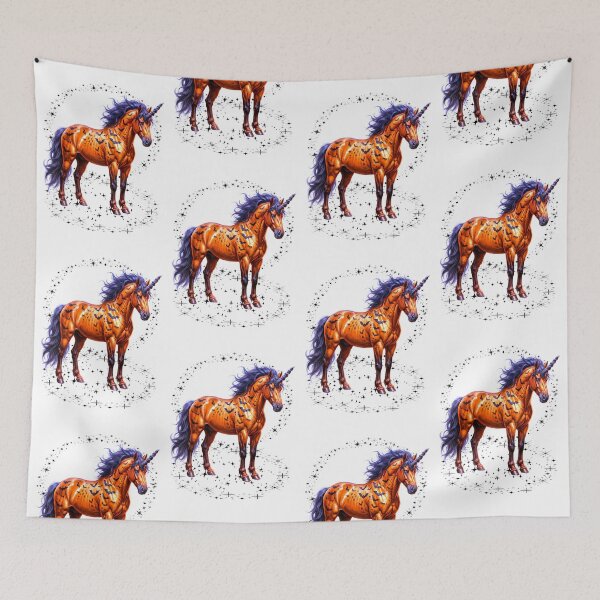Item preview, Gothic unicorn designed and sold by LoneAngel.