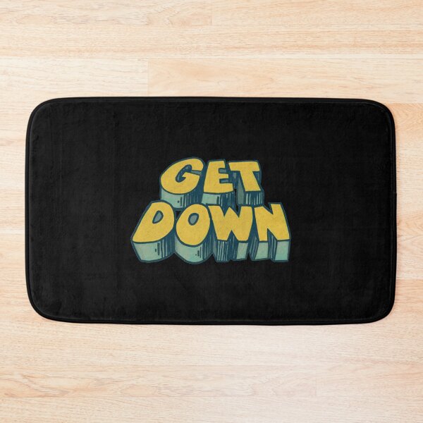 Item preview, Get Down / 70s Style Aesthetic Typography designed and sold by leticialewis.