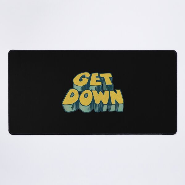 Item preview, Get Down / 70s Style Aesthetic Typography designed and sold by leticialewis.