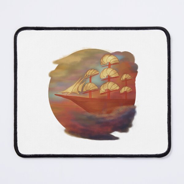 Item preview, ship in sky designed and sold by PretyChepPigins.