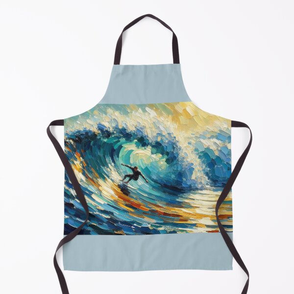 Item preview, Surfer Riding a wave Surfing Watersport gift  designed and sold by ArtUnova.