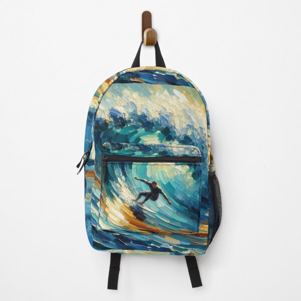 Item preview, Surfer Riding a wave Surfing Watersport gift designed and sold by ArtUnova.