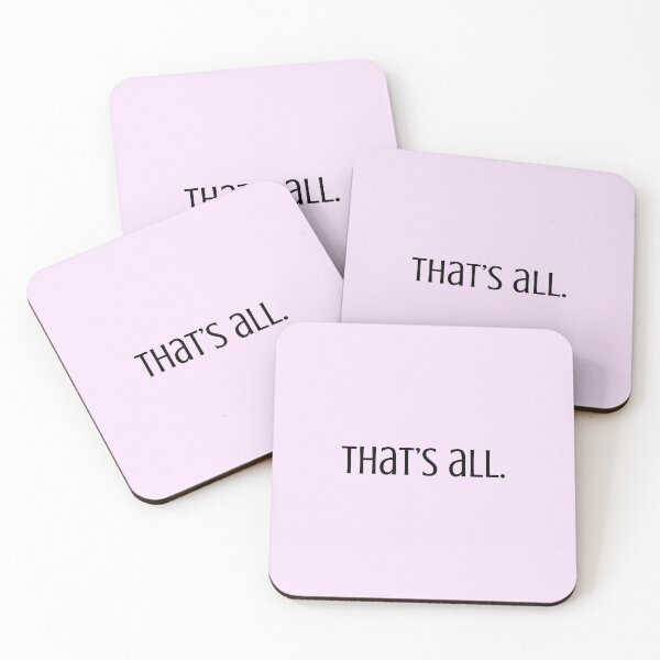 Item preview, That’s All Minimal Quote Design | Fashion Editor Inspired Iconic Sass Typography designed and sold by SimplyJasper.