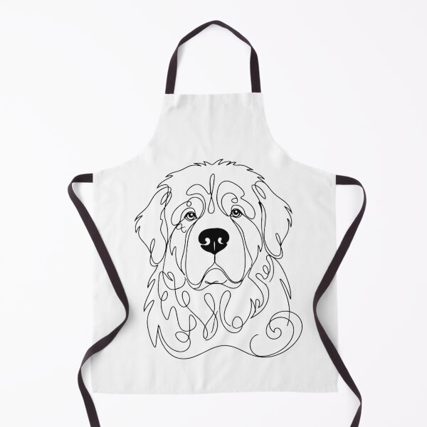 Item preview, Newfoundland One Line Art – Modern & minimalist dog contour design designed and sold by Pfotenfaden.